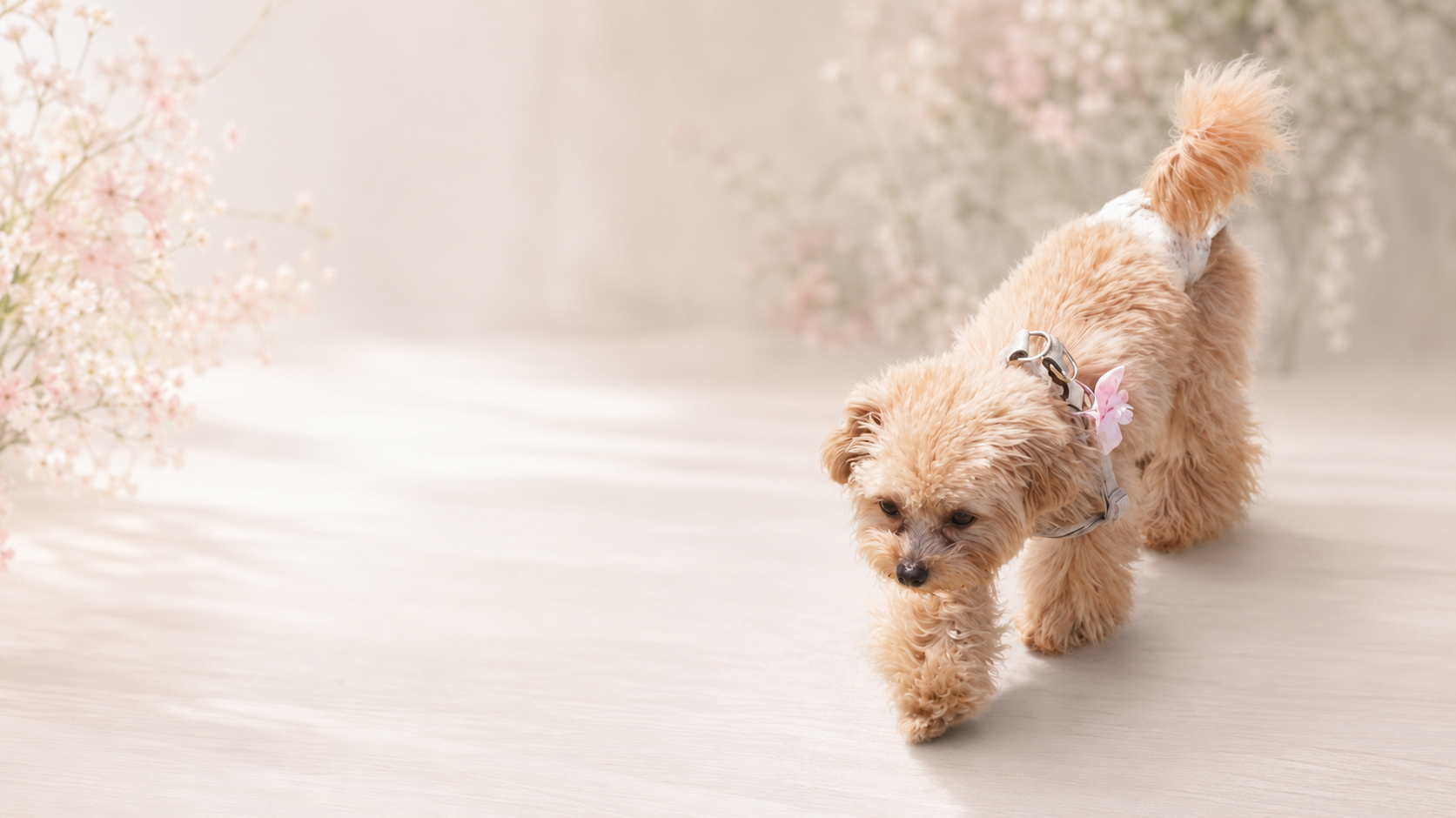 穏やかにくつろぐ愛犬
